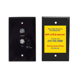 RV-Link TV-1B-WFB1B | RV TV/AM/FM Antenna, Wi-Fi/LTE Prep Kit - Magnadyne