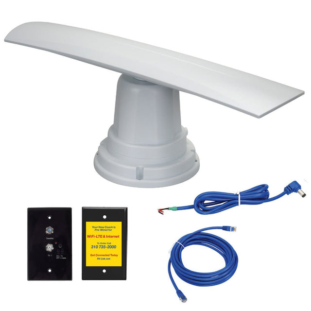 RV-Link TV-1B-WFB1B | RV TV/AM/FM Antenna, Wi-Fi/LTE Prep Kit – Magnadyne
