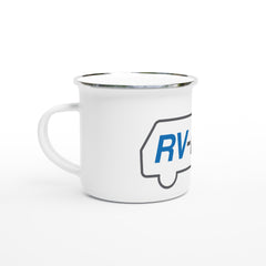 RV-Link | White 12oz Enamel Mug - Magnadyne