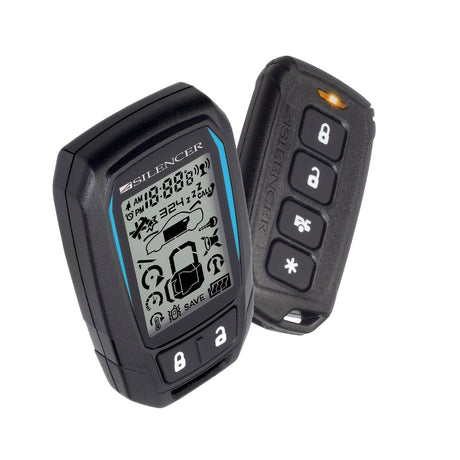 Silencer Plus 552SSR | 2 Way | 1/4 Mile Range Remote Start, Security & Keyless Entry - Magnadyne