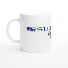 Silencer Plus | White 11oz Ceramic Mug - Magnadyne