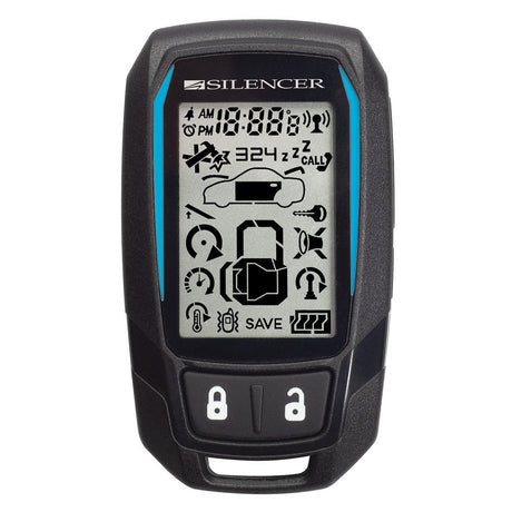 Silencer SLRF-LCD45 | Replacement Remote for 552SSR & 342SS - Magnadyne